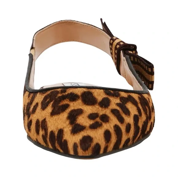 NWOB $99 Steve Madden Olsen Real Fur Leather-lined Ballet Flats 7M - Picture 4 of 8